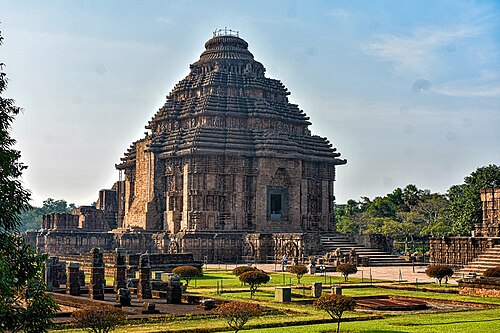 Famous landmark in Odisha — Konark Sun Temple